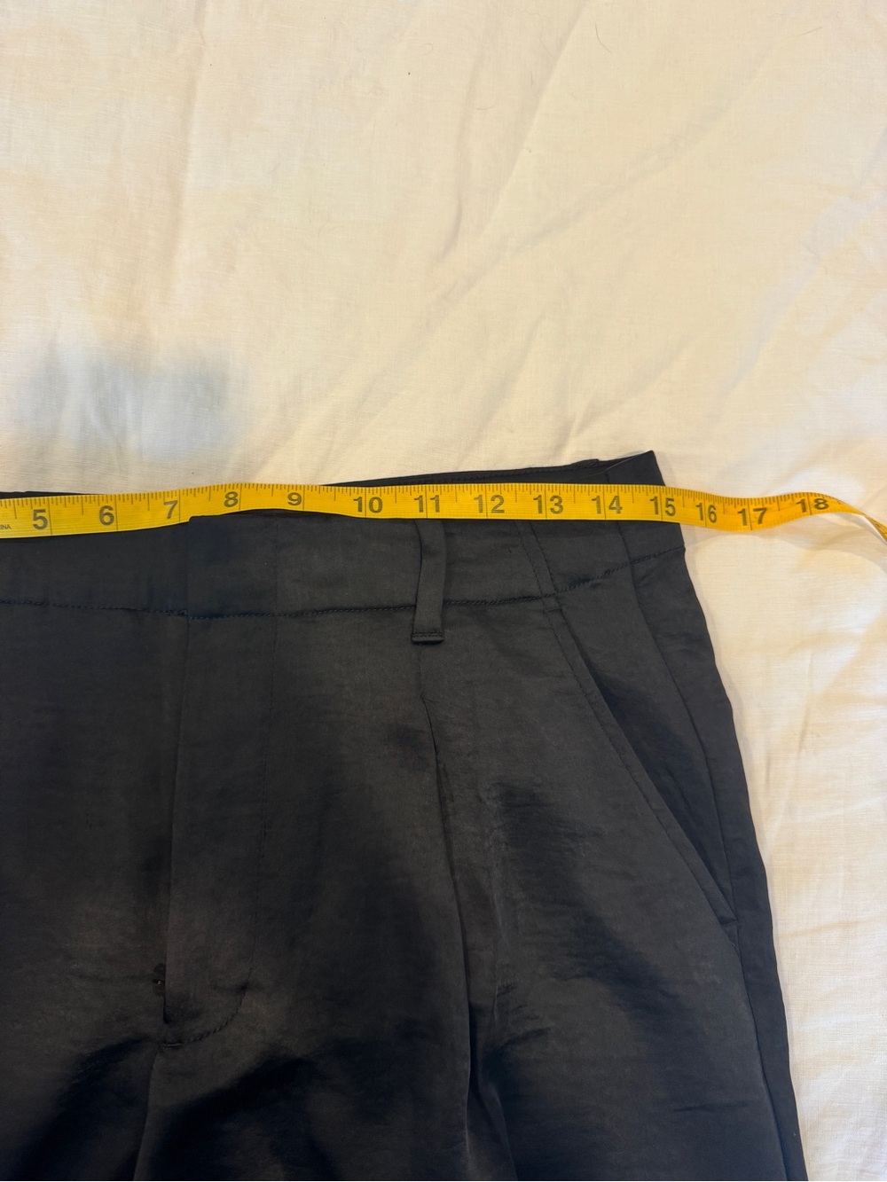 GAP Wide Leg Satin Pants Size 4 NWT - Picture 3 of 7
